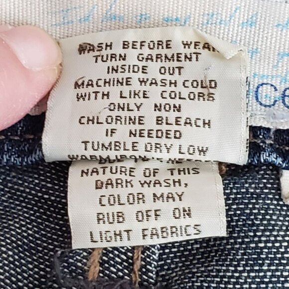 Maurices Molli Flare Womens Jeans 11/12 Long Dark Wash Denim RN 117476 - Picture 8 of 10